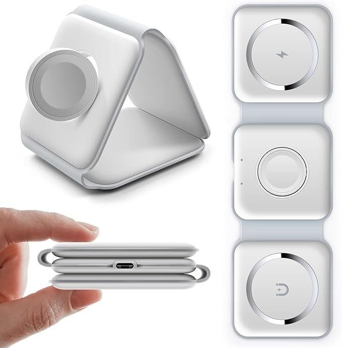 3-in-1 Wireless Charging Station – 15W Fast Charging Stand