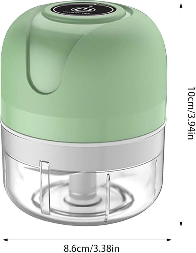 Electric Garlic Chopper – One-Touch Fast Food Prep Tool